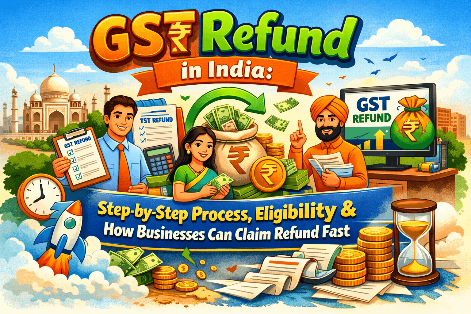 GST Refund In India: Step-by-Step Process, Eligibility & How Businesses Can Claim Refund Fast